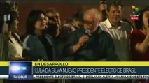 Presidente electo Lula reconoce apoyo de líderes políticos y sociales en obtención de la victoria