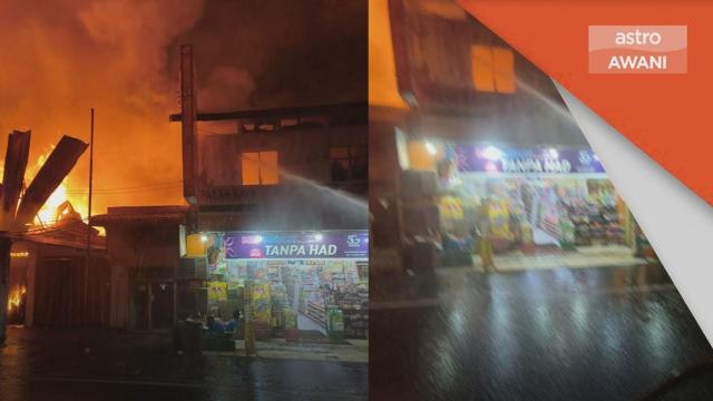 Kebakaran | 13 kedai musnah
