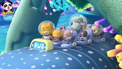 Emergency! Rescue Whale Shark Bus  Super Rescue Team  Educational Video  Kids Cartoon  BabyBus