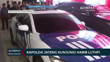 Kapolda Jateng Kunjungi Habib Luthfi