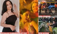 Ominous last posts of globetrotting Australian film producer, 23, before she was crushed to death in South Korean stampede during trip of a lifetime: 'When you go, nothing goes with you'