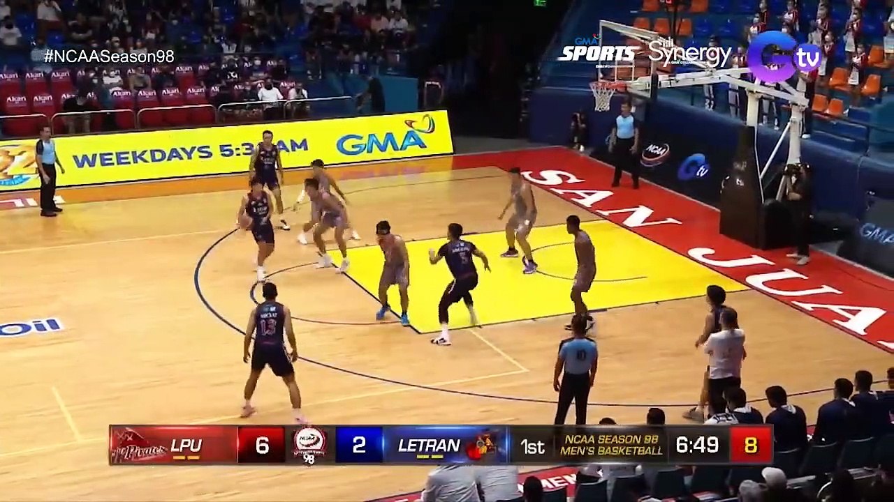 NCAA Season 98 | Game Highlights: Letran Vs LPU | Men's Basketball ...