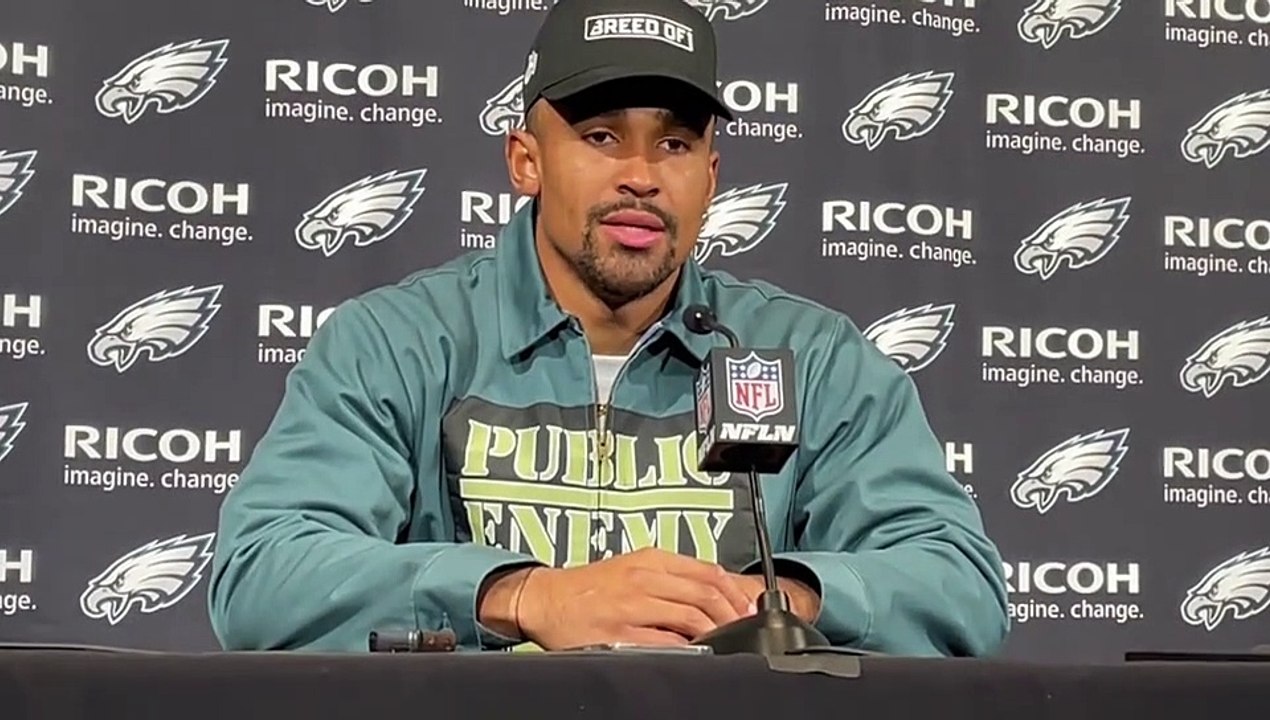 Jalen Hurts on the Eagles' Standard video Dailymotion
