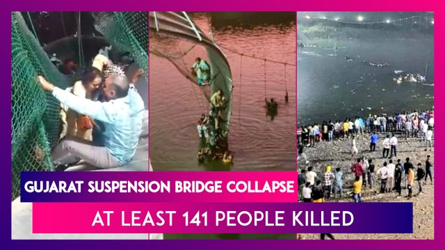Morbi Suspension Bridge Collapse: Over 130 People Killed, PM Modi Cancels All The Events In Gujarat