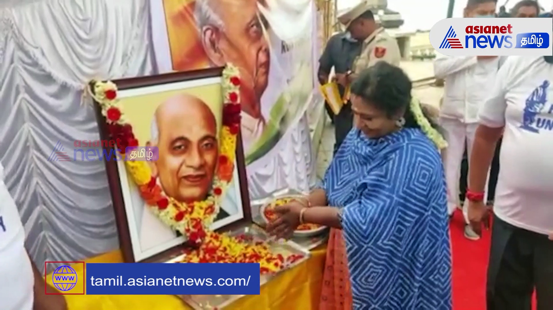 புதுச்சேரியில் தேசிய ஒற்றுமை தின ஓட்டத்தில் ஓடிய துணைநிலை ஆளுநர் தமிழிசை சவுந்தர்ராஜன்!!