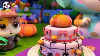 Five Little Pumpkins Song  Halloween Song  Monster Cartoon  Kids Songs  BabyBus