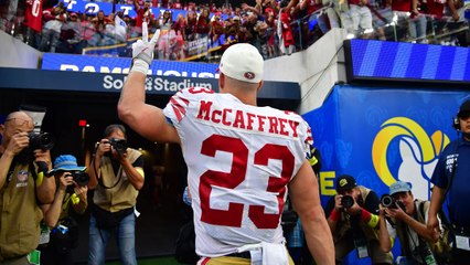 McCaffrey Leads 49ers Past Rams In Los Angeles