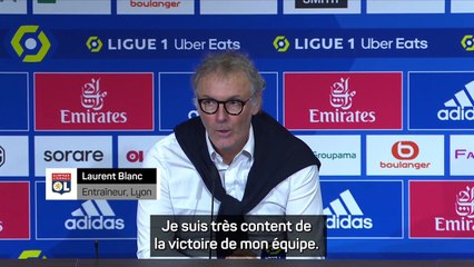 Blanc : "Très content de la victoire"