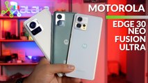 TRES nuevos celulares MOTOROLA llegan a México | Edge 30 ULTRA, Edge 30 Fusion y Edge 30 Neo