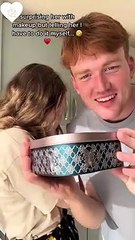 I gave her a makeup kit surprise during his period time || Couple Goals