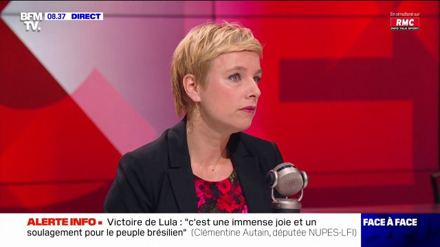Clémentine Autain: Il y a un problème de doctrine de maintien de l'ordre à Sainte-Soline