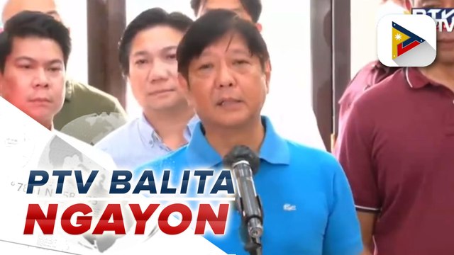 Pres. Ferdinand R. Marcos Jr.: Hindi kailangang magdeklara ng nationwide State of Calamity