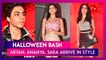 Aryan Khan, Ananya Panday, Janhvi Kapoor, Sara Ali Khan & Others Arrive In Style At The Halloween Bash