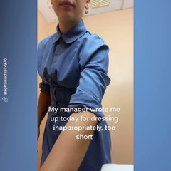 Pour son manager, elle doit changer de tenue pour éviter que ses collègues masculins ne s'en prennent à elle