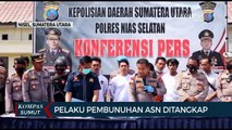 Pelaku Pembunuhan ASN di Nias Selatan Ditangkap