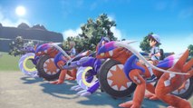 Las monturas legendarias de Pokémon Escarlata y Púrpura se dejan ver en un nuevo vídeo