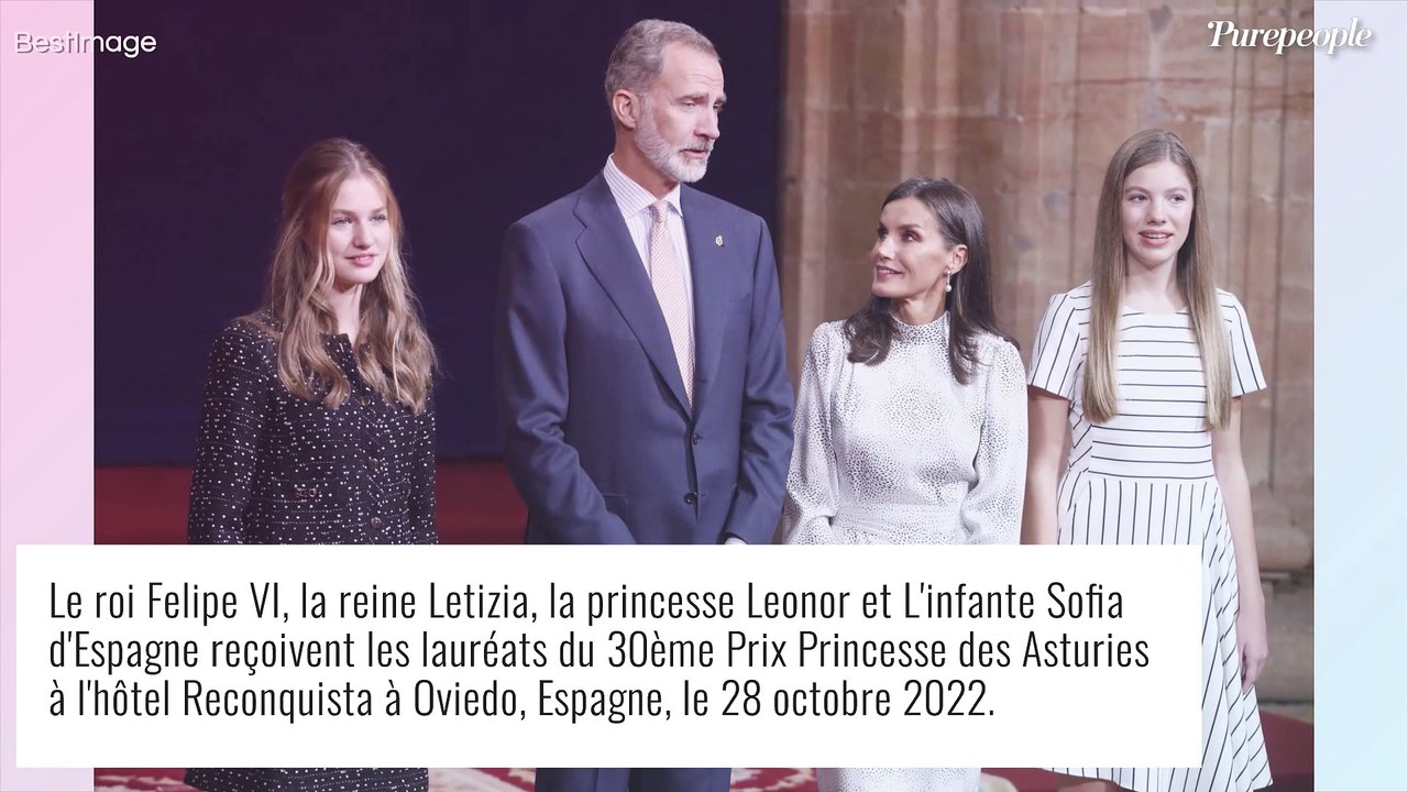 "Une mauvaise nuit", Leonor d'Espagne malade à l'aube de ses 17 ans, avec sa soeur Sofia : une visite royale écourtée