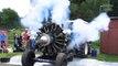 19.Amazing start up of TANK - Generator - Aircraft radial engine and assembling propeller with rotor