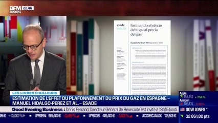 Les livres d'ailleurs: estimation de l'effet du plafonnement du prix du gaz en Espagne