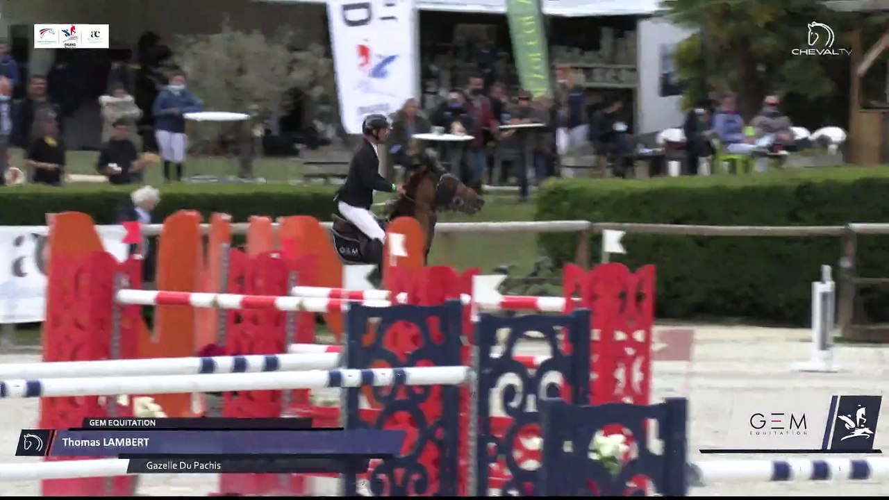 Grand National FFE - AC Print - CSO | Tours Pernay (FRA) | Thomas LAMBERT | GAZELLE DU PACHIS