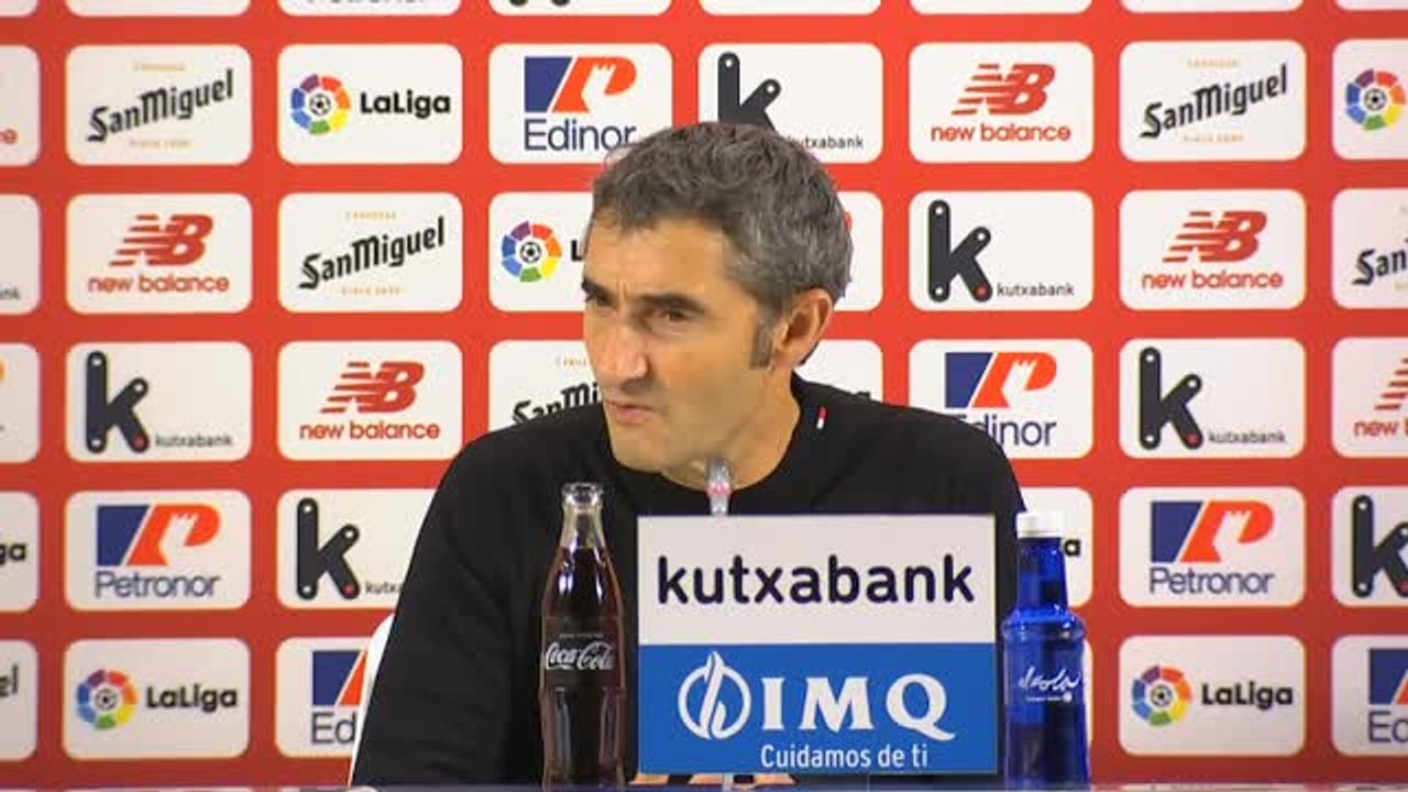 Valverde: "Ha sido un partido muy disputado y bonito para ver"
