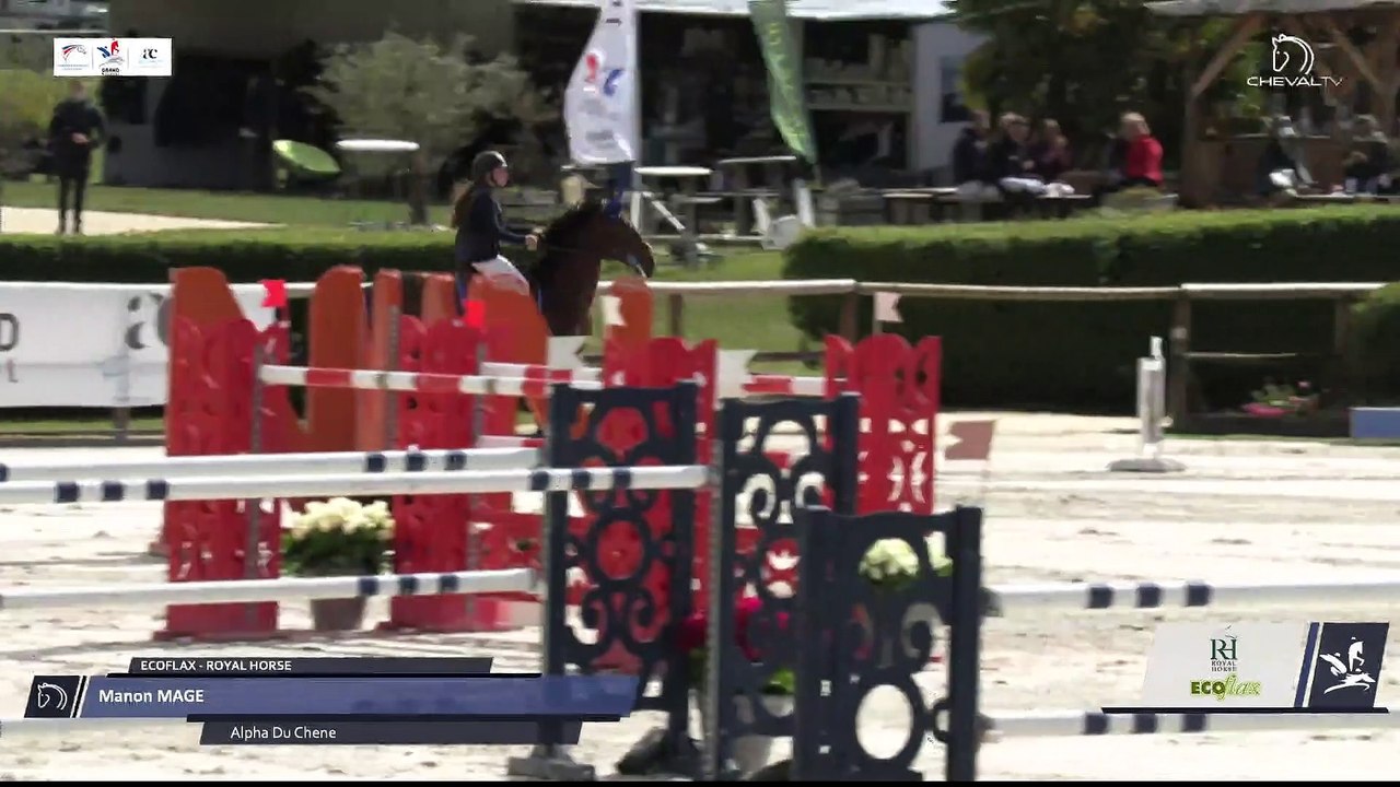 Grand National FFE - AC Print - CSO | Tours Pernay (FRA) | Manon MAGE | ALPHA DU CHENE