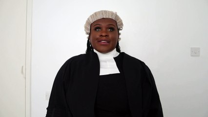 Meet the woman who has smashed through the 'triple-glazed glass ceiling' to become Britain's first blind and Black barrister