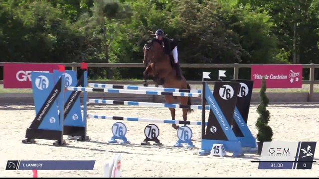 Grand National FFE - AC Print - CSO | Canteleu (FRA) | Thomas LAMBERT | CANTATE D'ARGENCES