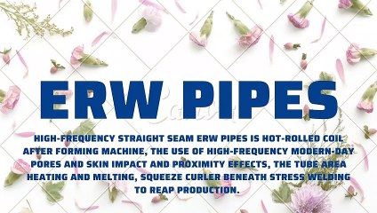 Erw Pipes at www.ronggangpipe.com