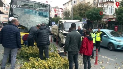 İETT sürücüsü direksiyonda fenalaştı