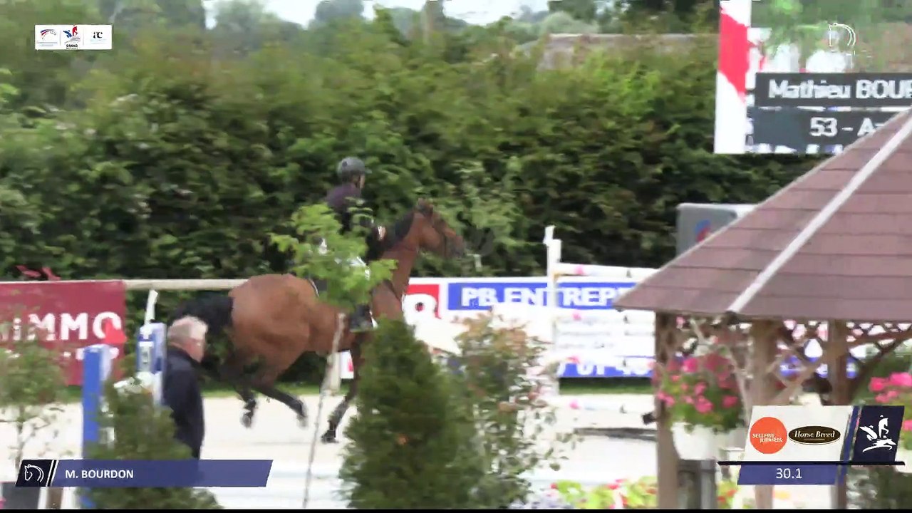 Grand National FFE - AC Print - CSO  | Notre Dame d'Estrées (FRA) | Mathieu BOURDON | AZUR DE L'ORTIER