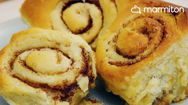 Découvrez les cinnamon rolls, de bonnes brioches délicates et gourmandes !