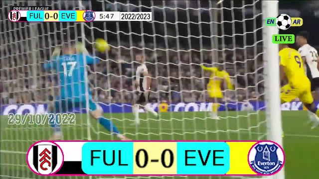 Fulham 0-0 Everton / إيفرتون0- 0 فولهام / English Premier League 2022 / 2023 الدوري الإنجليزي الممتاز