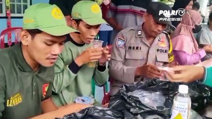 Pemantauan Pemberian Obat Pencegahan Massal (POPM) Filariasis di Dusun lll Desa Badau Kecamatan Badau Kabupaten Belitung
