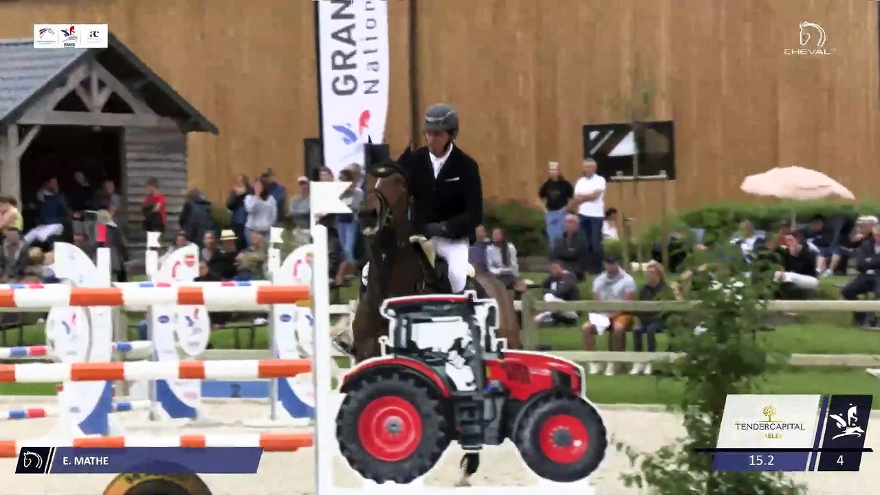 Grand National FFE - AC Print - CSO  | Villers Vicomte (FRA) | Edouard MATHE | CASTOR DE LA ROQUE