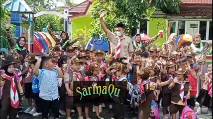 BERMAIN DAN BELAJAR MANDIRI DENGAN KEGIATAN PRAMUKA PRASIAGA DISEKOLAH TUNAS CERIA