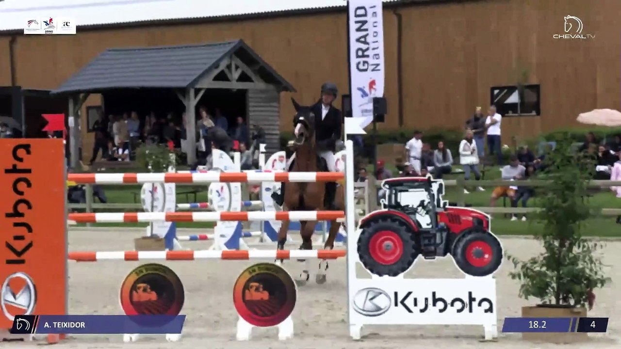 Grand National FFE - AC Print - CSO  | Villers Vicomte (FRA) | Audrey TEIXIDOR | BALOUBET DE TALMA