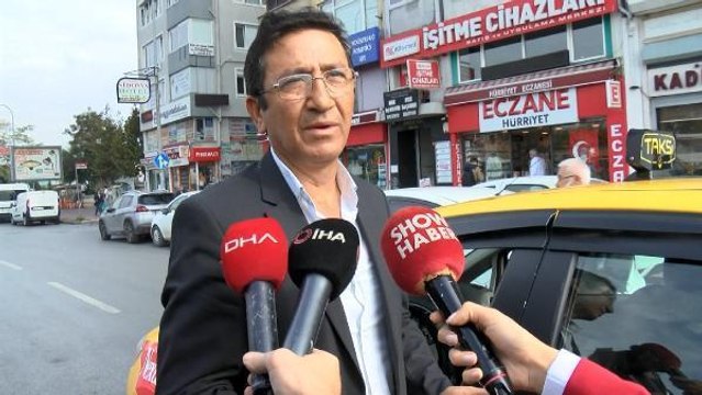 KADIKÖY'DE EMNİYET KEMERİ TAKMAYAN TAKSİCİNİN GASP BAHANESİ