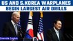 South Korea, US warplanes begin largest ever air drills amid tensions with N. Korea | Oneindia news