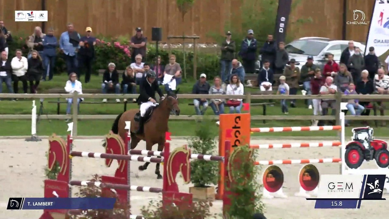 Grand National FFE - AC Print - CSO  | Villers Vicomte (FRA) | Thomas LAMBERT | CANTATE D'ARGENCES