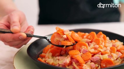 Dégustez une bonne poêlée de carottes, un régal !
