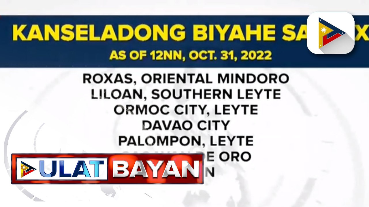 Libu-libong pasahero, dumagsa sa PITX ngayong bisperas ng Undas; mga byahe na tatawid ng karagatan, nanatiling kanselado