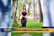 En plena semana de representación: el TikTok de la congresista Ramírez que ha desatado ola de críticas