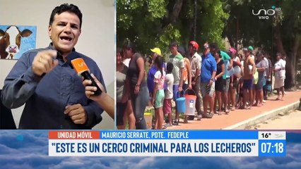 Productores de leche en emergencia por pérdidas millonarias a causa del cerco a Santa Cruz