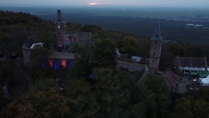 Los alemanes celebran Halloween en el castillo de Frankstein