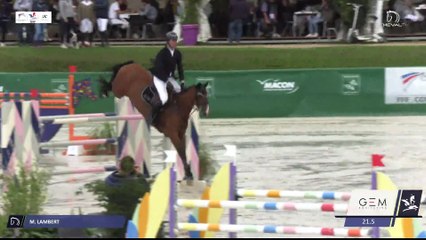 Grand National FFE - AC Print - CSO | Macon (FRA) | Mathieu LAMBERT | CAYETANO LOISEL