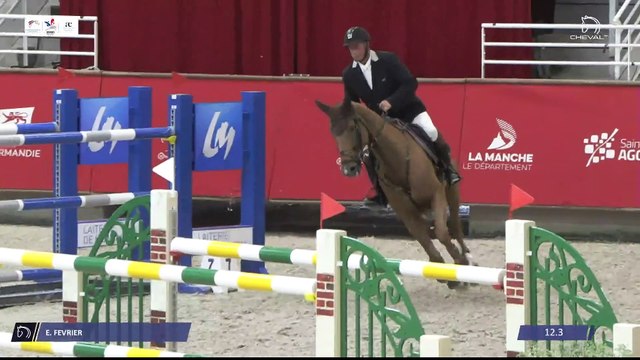 Grand National FFE - AC Print - CSO | Saint-Lô (FRA) | Eric FEVRIER | ALINE D'HELBY