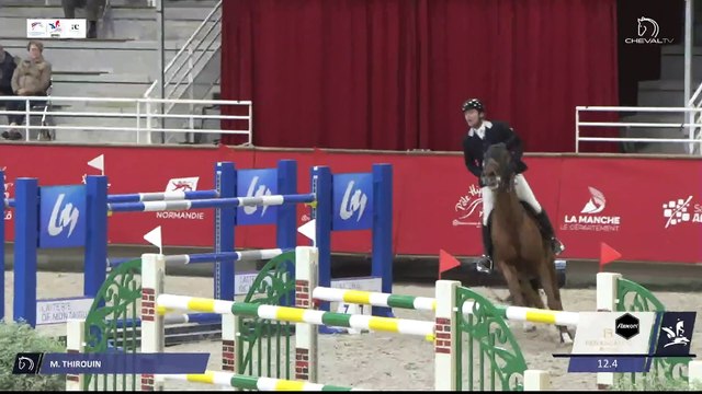 Grand National FFE - AC Print - CSO | Saint-Lô (FRA) | Max THIROUIN | UTOPIE VILLELONGUE