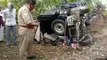 सीतापुर में हुआ बड़ा सड़क हादसा:  पुलिस गाड़ी में अज्ञात वाहन ने मारी टक्कर  हादसे में एक दरोगा की मौत, तीन सिपाही घायल