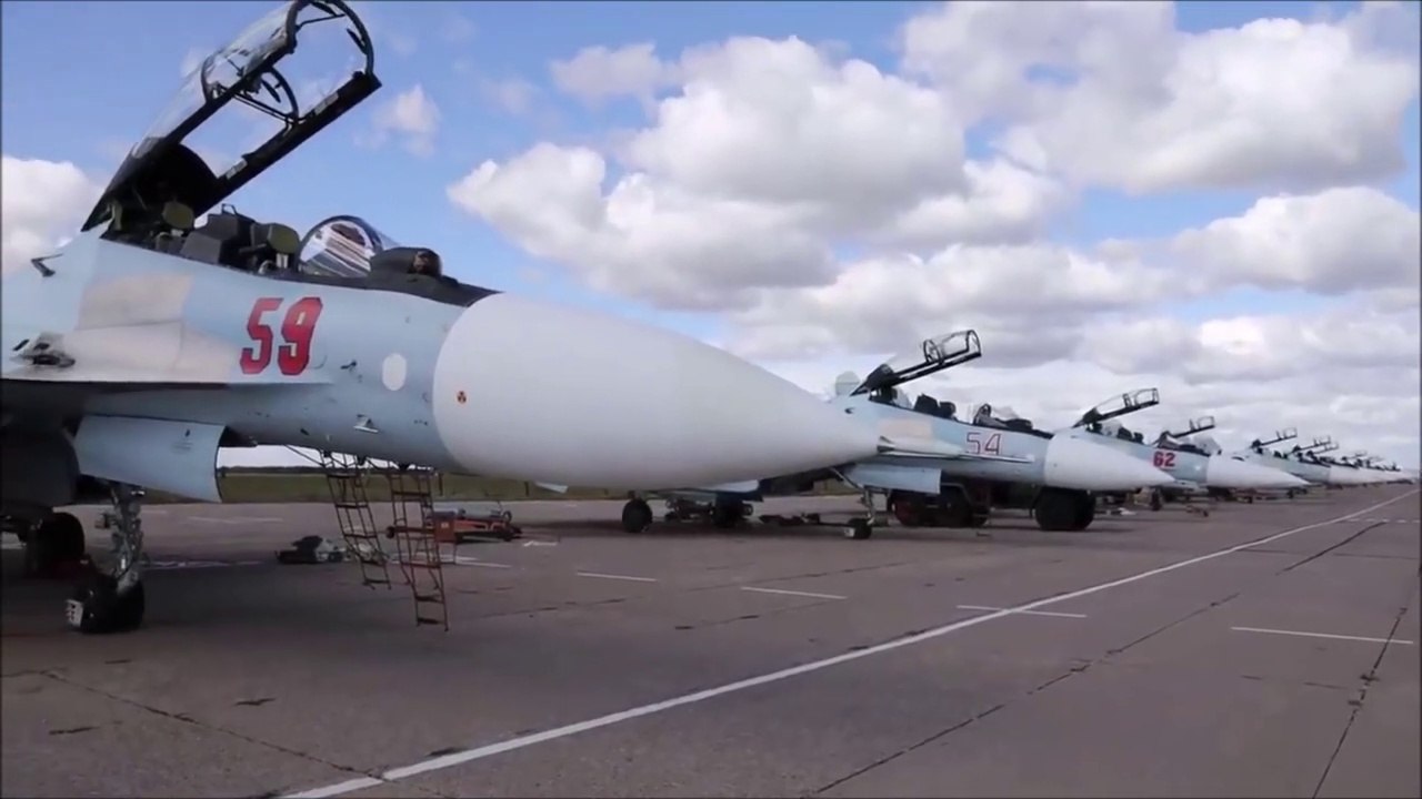 Russian Aerospace Forces Practiced Bombing
